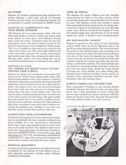 Santana 22 Brochure