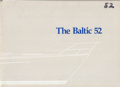 Baltic 52 Brochure Package