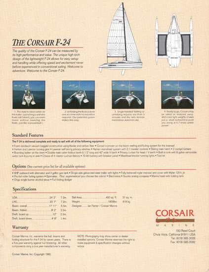 Corsair F-24 Brochure