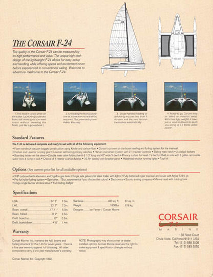 Corsair F-24 Brochure