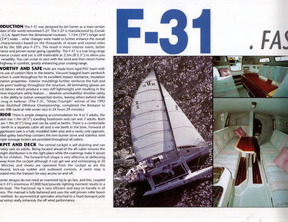 Corsair F-31 Brochure