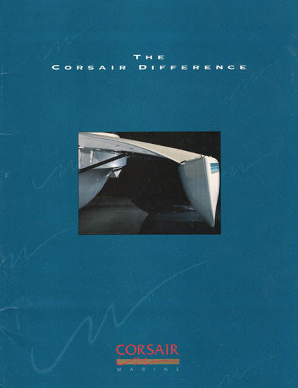 Corsair 1992 Brochure