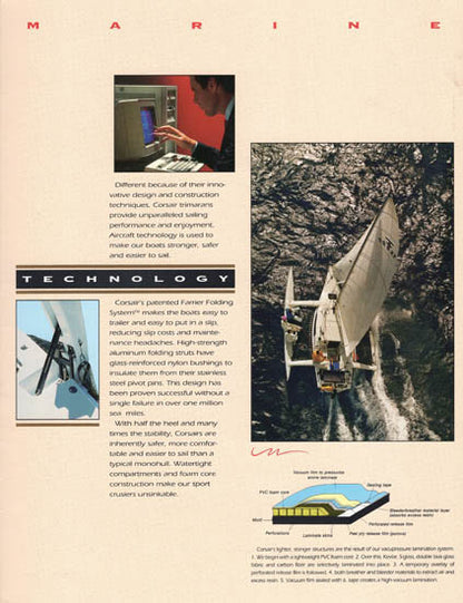 Corsair 1992 Brochure
