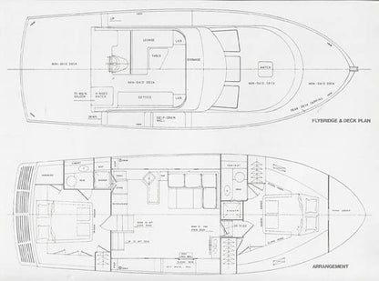 Island Gypsy 40 Flush Aft Deck Motor Cruiser Brochure