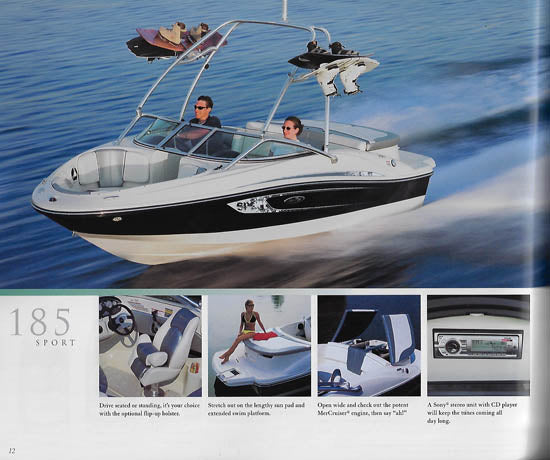 Sea Ray 2010 Sport Boats Brochure
