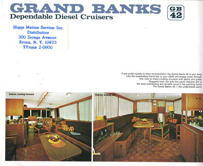 Grand Banks 42 Brochure