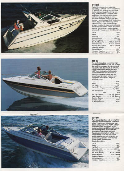 Slickcraft 1990 Full Line Brochure