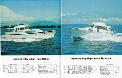 Hatteras 1970s Brochure