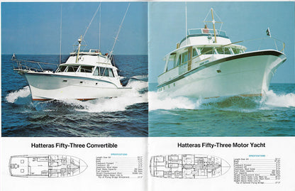 Hatteras 1970s Brochure
