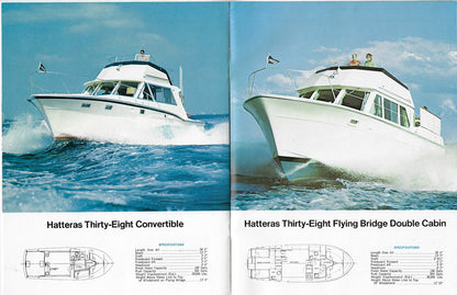 Hatteras 1970s Brochure