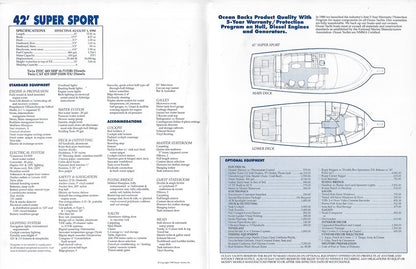 Ocean 42 Super Sport Brochure