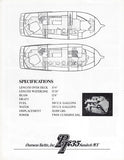 PT 35 Sundeck Motor Yacht Brochure
