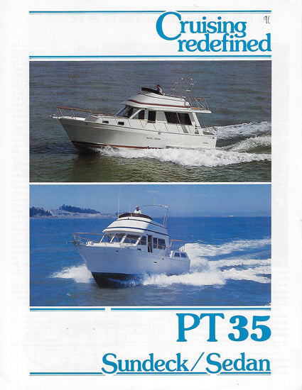 PT 35 Sundeck / Sedan Brochure