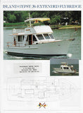 Island Gypsy 36 Extended Flybridge Brochure