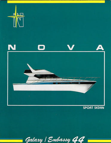 Nova Galaxy / Embassy 44 Sedan Brochure