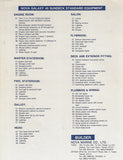 Nova 400 Sundeck Specification Brochure