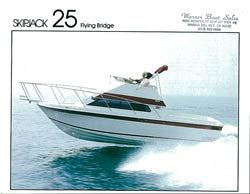 Skipjack 25 Flying Bridge Brochure