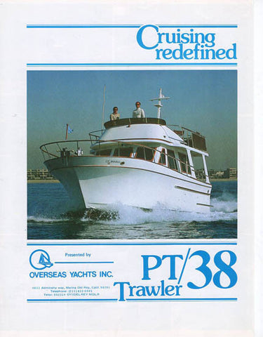 PT 38 Trawler Brochure