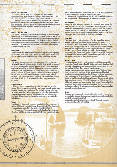 Northshore Fisher 31 Brochure