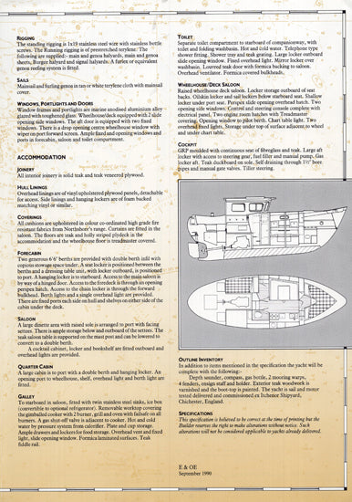 Northshore Fisher 31 Brochure