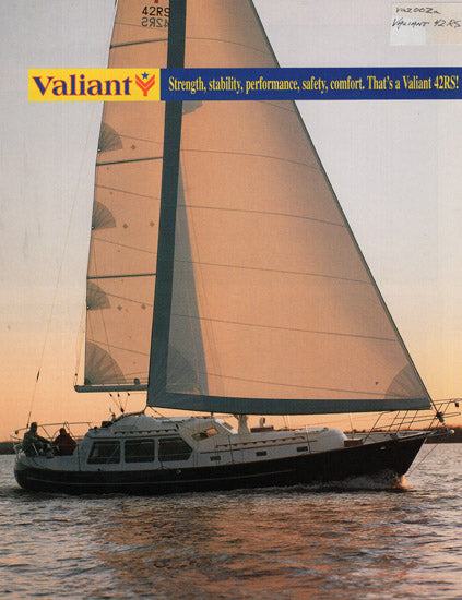 Valiant 42 Raised Salon Brochure