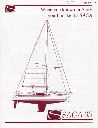 Saga 35 Specification Brochure
