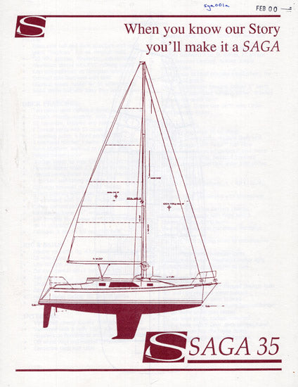 Saga 35 Specification Brochure
