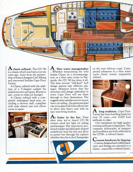 Cape Dory 36 Brochure