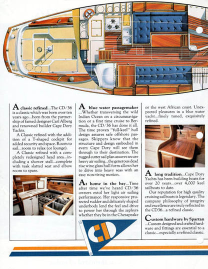 Cape Dory 36 Brochure