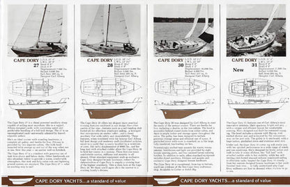 Cape Dory 1982 Brochure