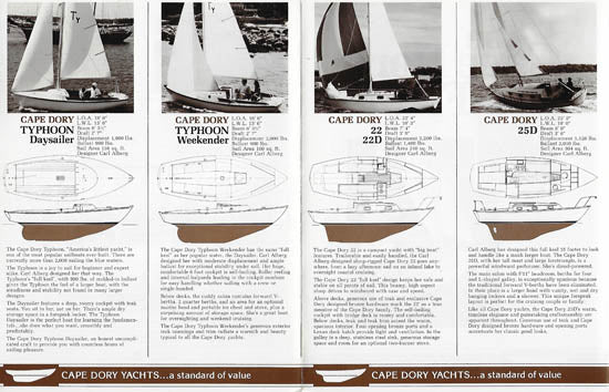 Cape Dory 1982 Brochure