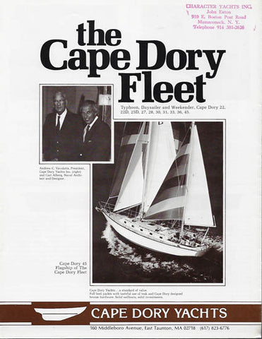 Cape Dory 1982 Brochure