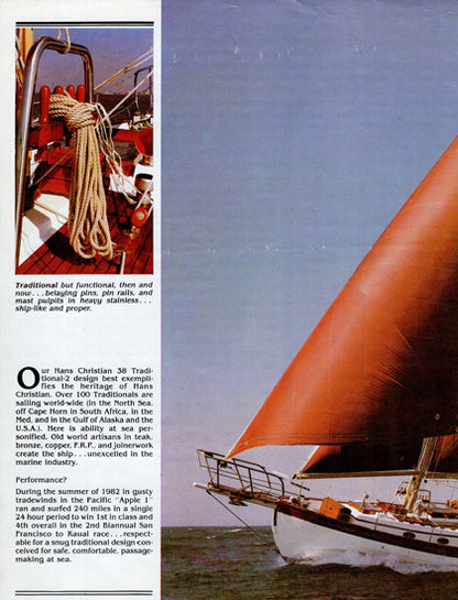 Hans Christian 38 Traditional Brochure