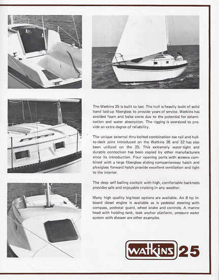Watkins 25 Brochure