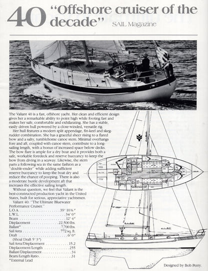 Valiant 1986 Brochure