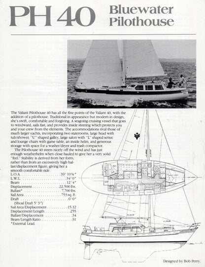 Valiant 1986 Brochure