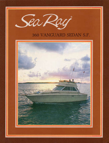 Sea Ray 360 Vanguard Sedan SF Brochure