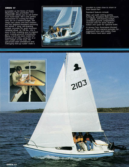 Siren 17 / Sirius 21 Brochure