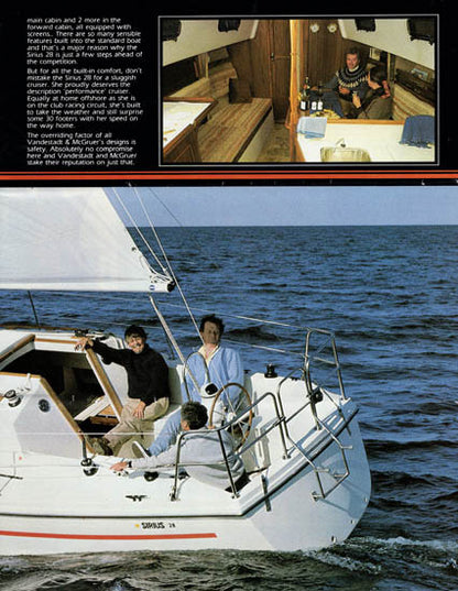 Sirius 28 Brochure