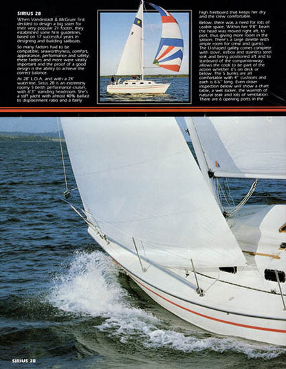 Sirius 28 Brochure