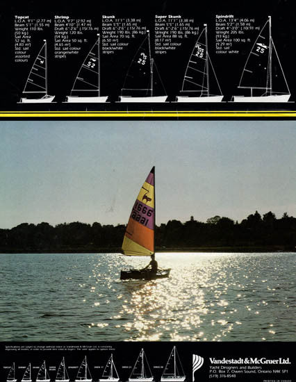 Vandestadt & McGruer Daysailer Brochure