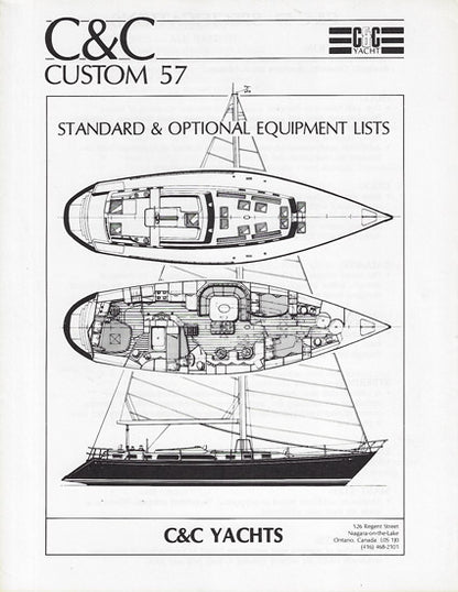 C&C 57 Specification Brochure