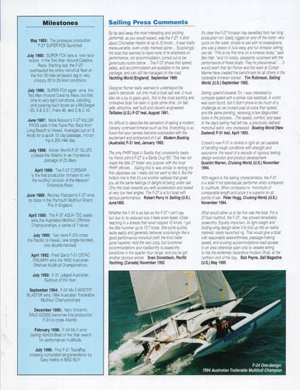 Corsair 1996 Brochure