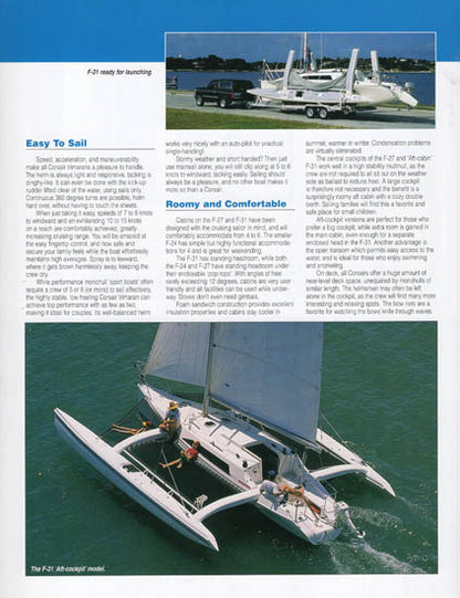 Corsair 1996 Brochure