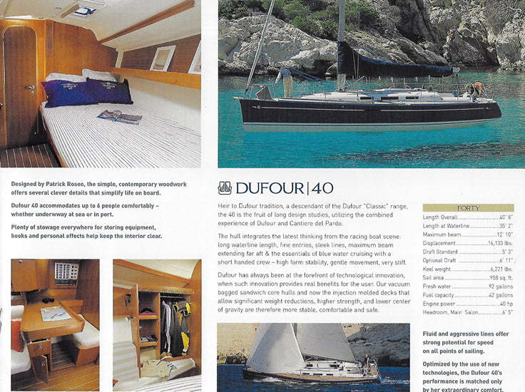 Dufour 2004 Brochure