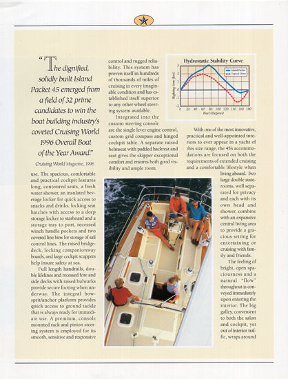 Island Packet 45 Brochure