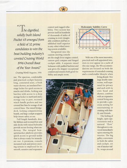 Island Packet 45 Brochure