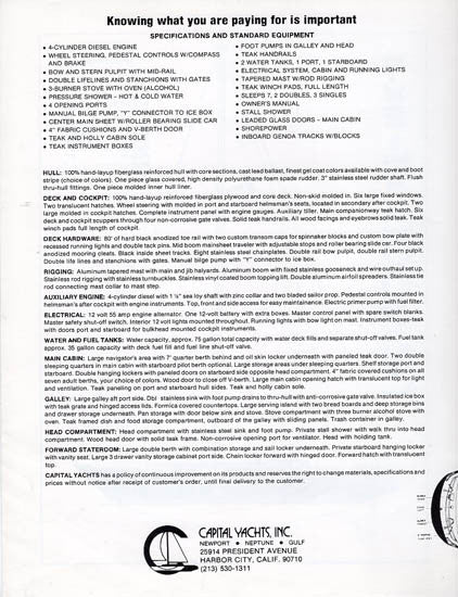 Newport 41 Mark II Specification Brochure