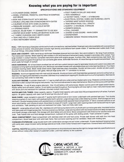 Newport 41 Mark II Specification Brochure