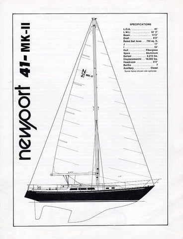 Newport 41 Mark II Specification Brochure